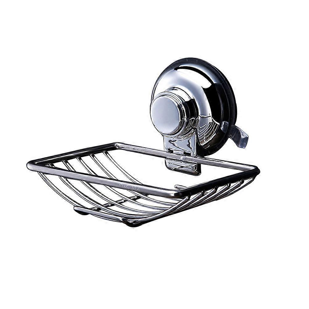 Wall Mounted Soap Rack Rectangular Shape 304 Stainless Steel Soap Basket Storage For Home Bathroom Accessories 1Set