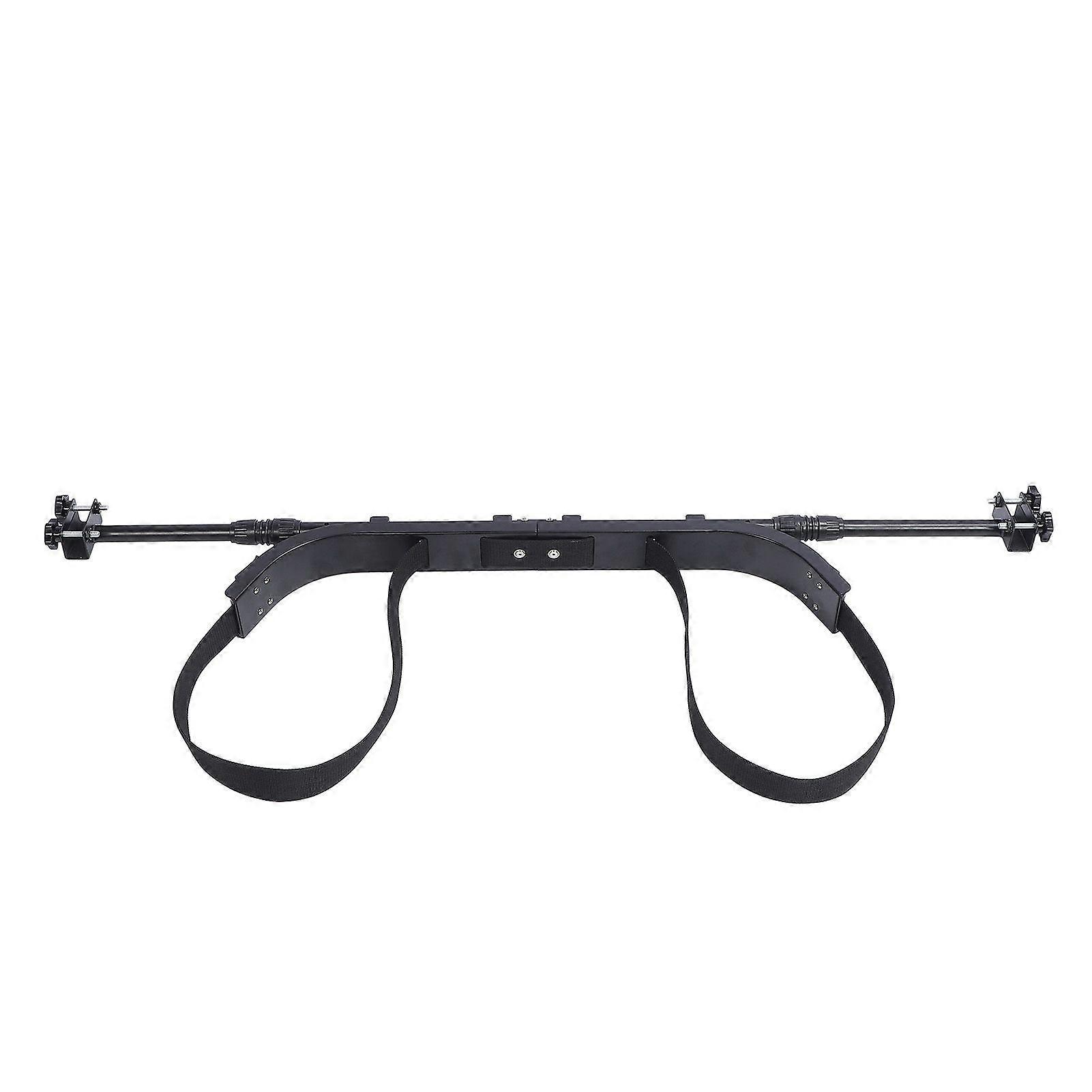 Golf Cart Bag Holder 1 Inch Square Tube Adjustable Length Nylon Strap Universal Fit for Most 2+2 Seat Golf Carts MK85755