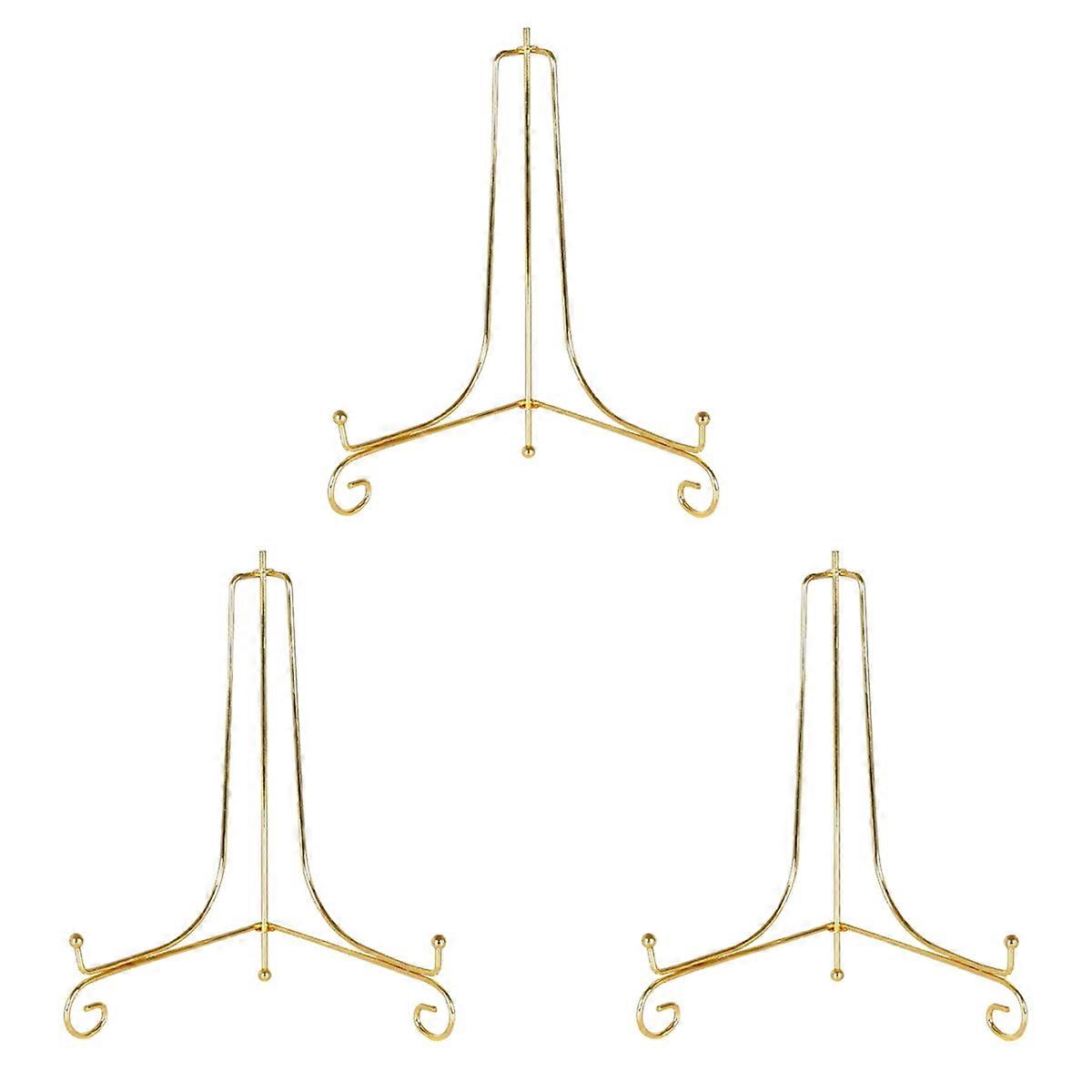 Iron Display Stand Craft Bracket Book Holder Easel Storage Decor-15cm