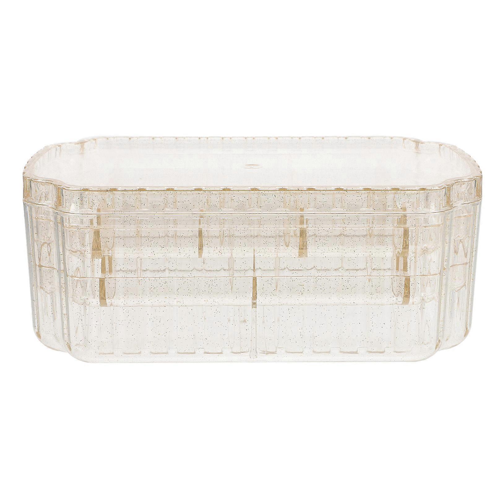 Earring Storage Organiser Box Simple Design Jewelry Accessories Home Use 1Pack