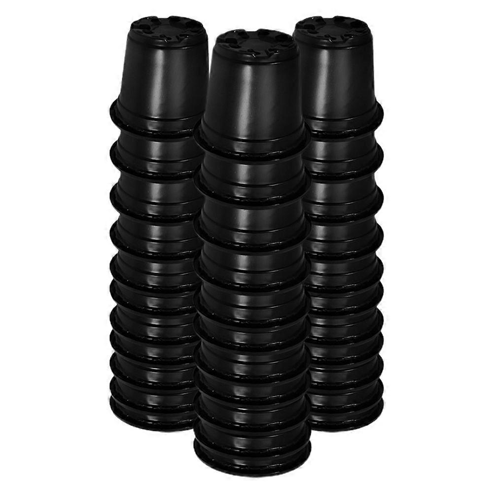 Planter Nursery Pots Plastic Nursery Pots For Outdoor Use Drainage Function 10.00X10.00X8.50CM 50Pcs