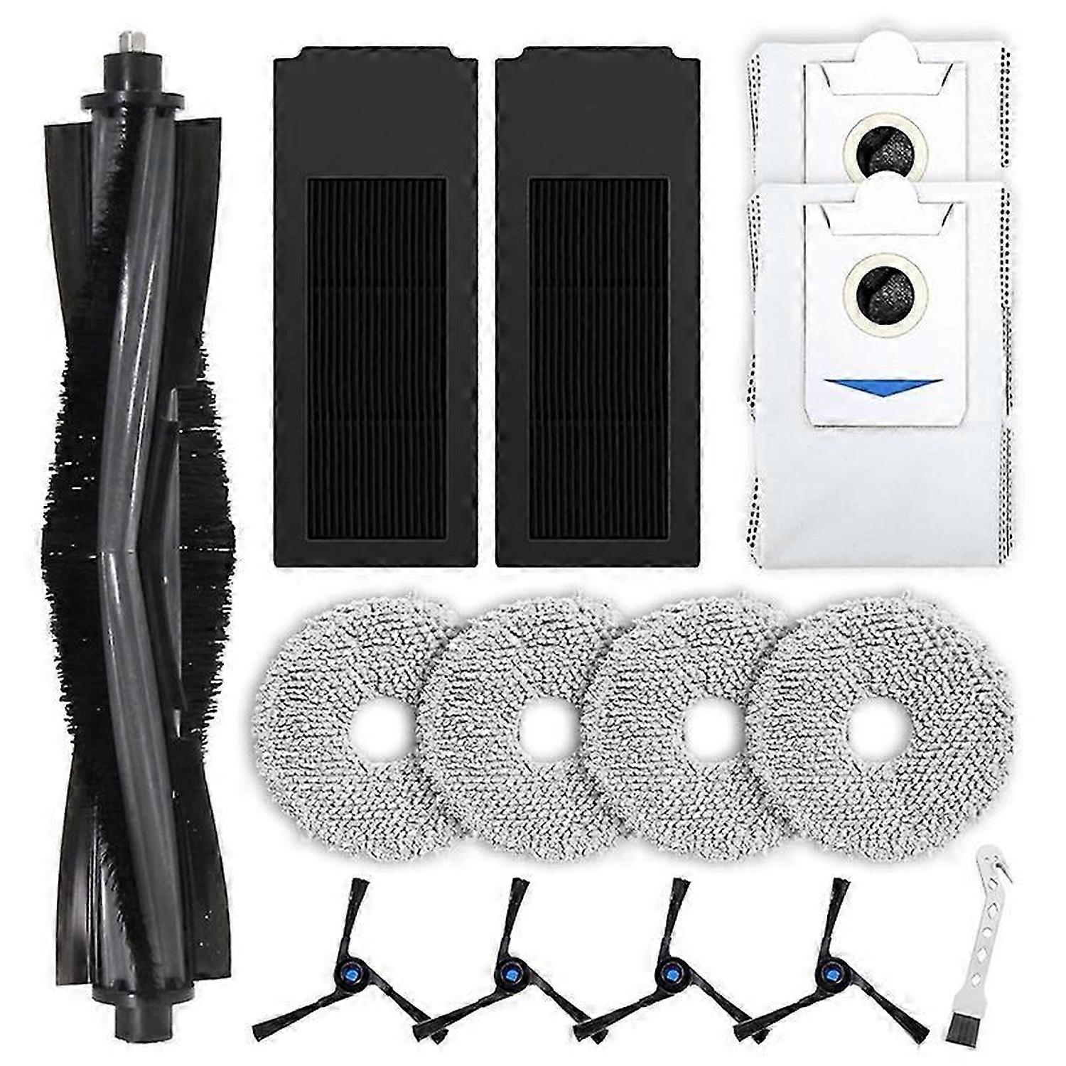 Ecovacs Deebot X2 Omni Robot Elektrikli Süpürge Yedek Parçaları Ana Yan Fırça Hepa Filtreler Paspas P