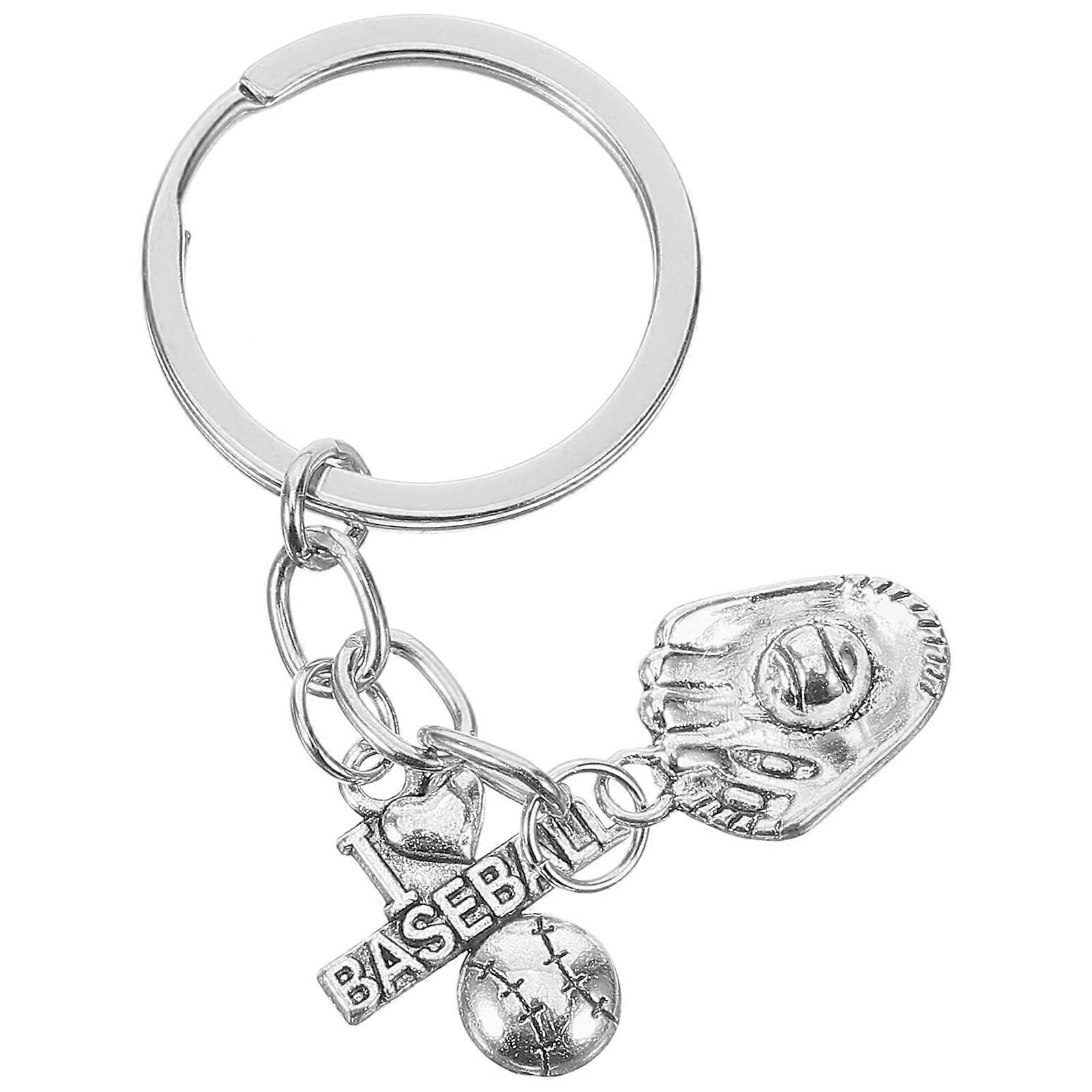 Decorative Keychain Key Decoration Men Festival Bat Shape Bag Accessory 1Pcs