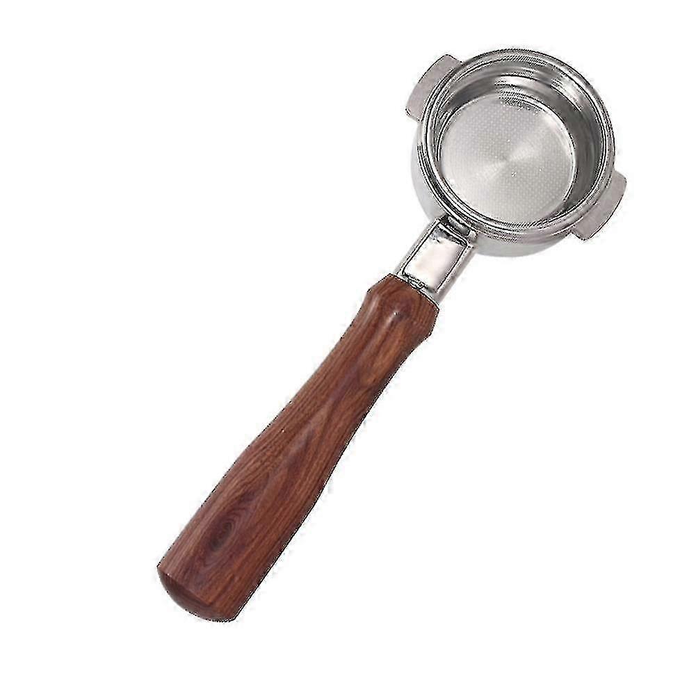 La Marzocco 58mm Wood Bottomless Portafilter Bracket, Coffee Machine Filter Holder, Espresso Portafilter Stand