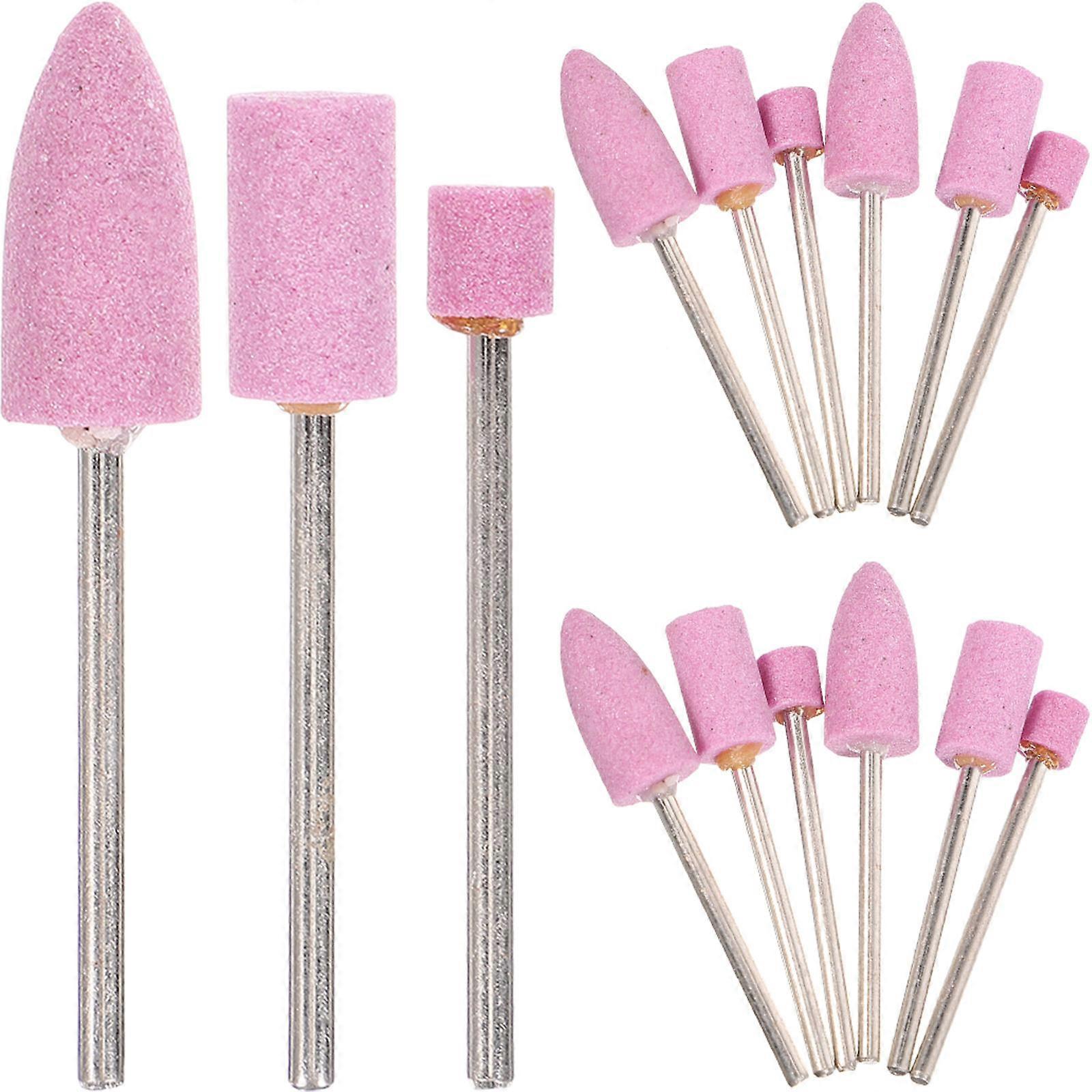 Small Drill Bits Sanding Drill Bit For Metal Universal Rotary Tool Bits Conical Professionals 15Pcs