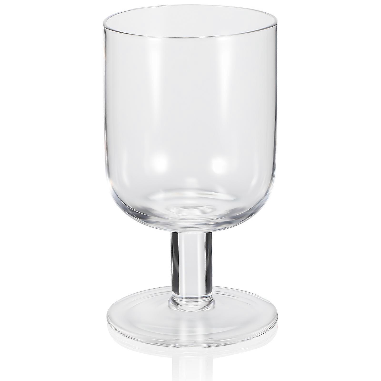 Serving Beverages Water Goblet Footed Dessert Cup For Various Occasions 300ml 1Pack