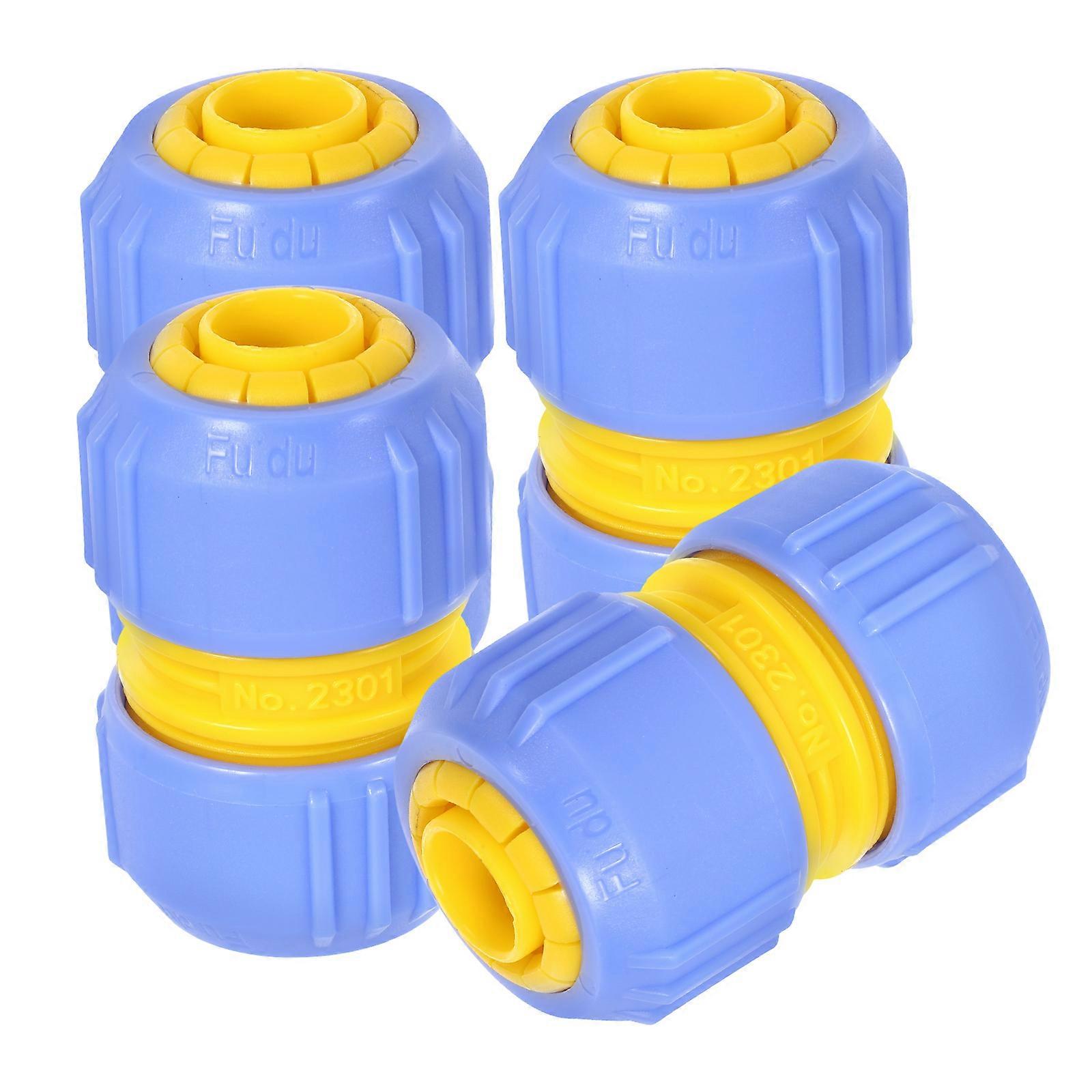 4pcs Durable Garden Hose Quick Connectors for Irrigation, Lawn Sprinklers, and Balcony Watering – Easy Installation Fittings