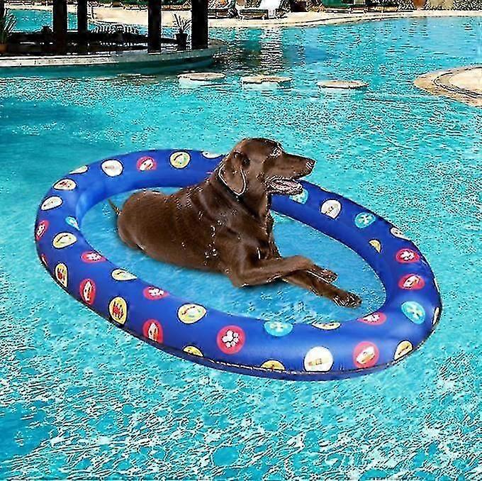 Dog Floats For Pool, Inflatable Pool Float For Dogs Puppies, Large Dog Pool Floats Pet Dog Floating Mat For Summer