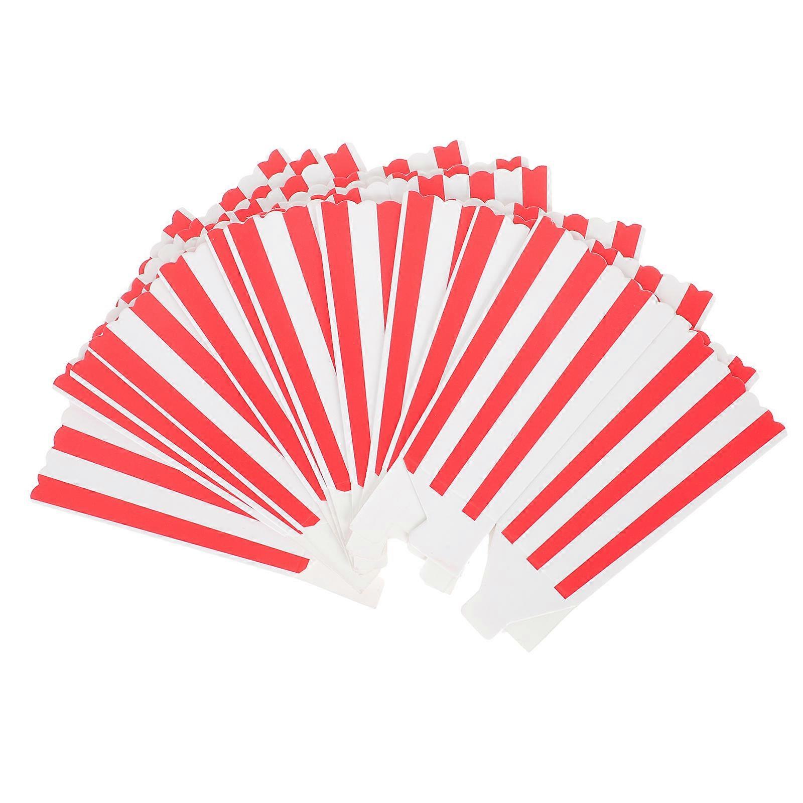 24 Pack Colorful Movie Night Popcorn Boxes – Unique Shaped Snack Buckets for Popcorn, Fried Food, and Treats – Party Supplies for Birthdays and Movie