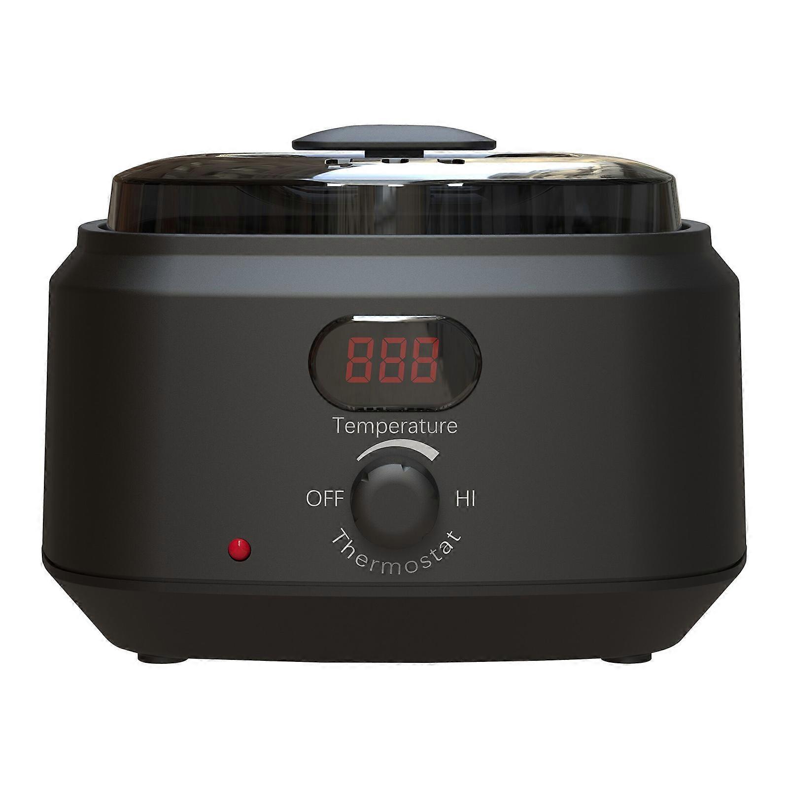 Mini réchauffeur électronique à usage domestique Machine de chauffage à température réglable rapide avec haricots de cire et bâton de bois