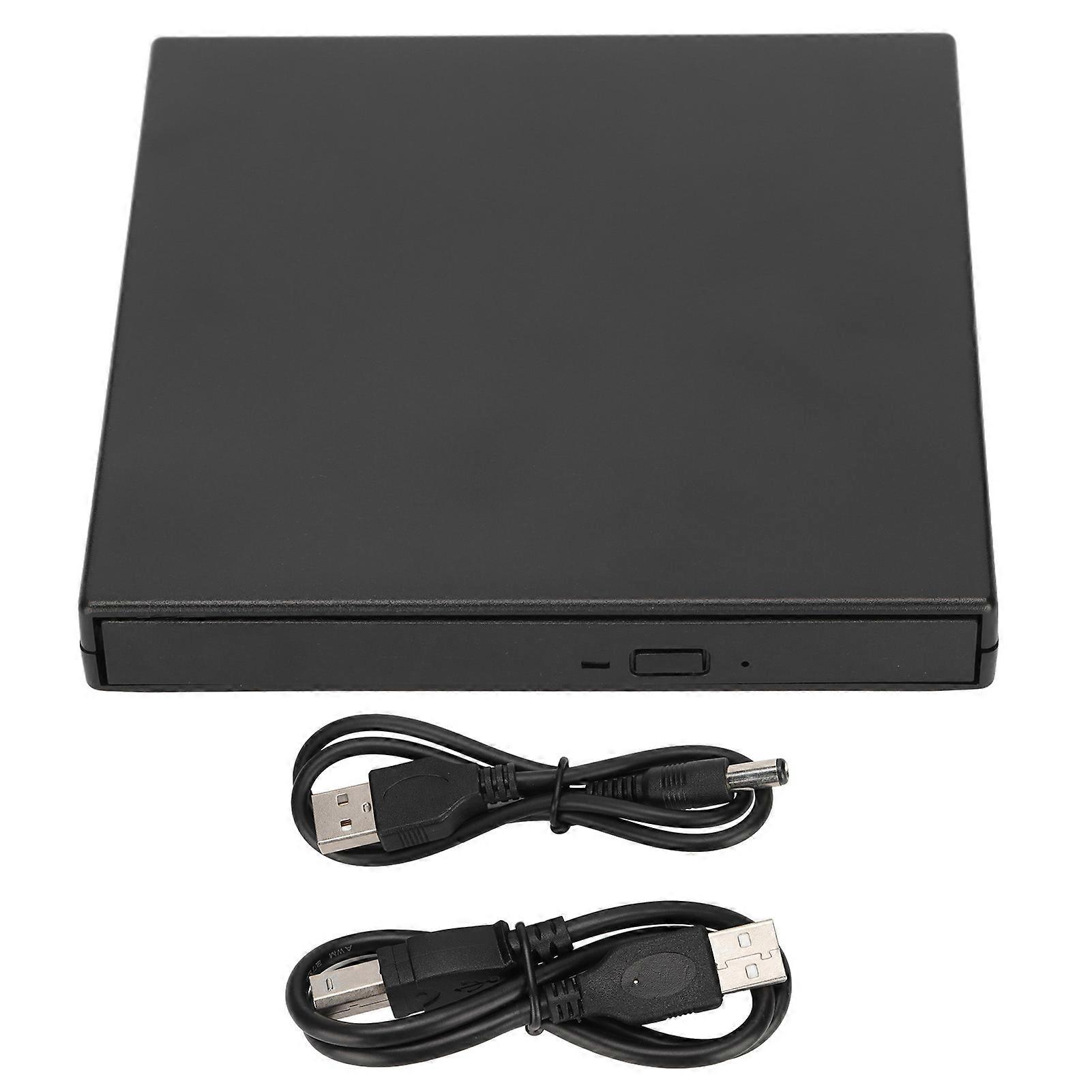 External Optical Drive USB Ultra Thin Portable DVD/CDRW Optical Drive for Laptops Desktop Computers