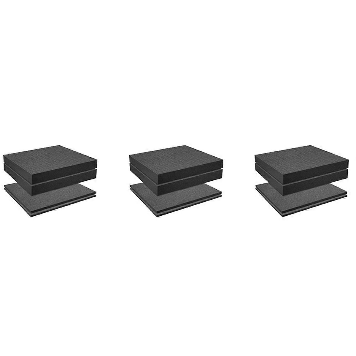 4 PCS Pick Apart Foam Insert Pluck Pre Square Sheet Foam A