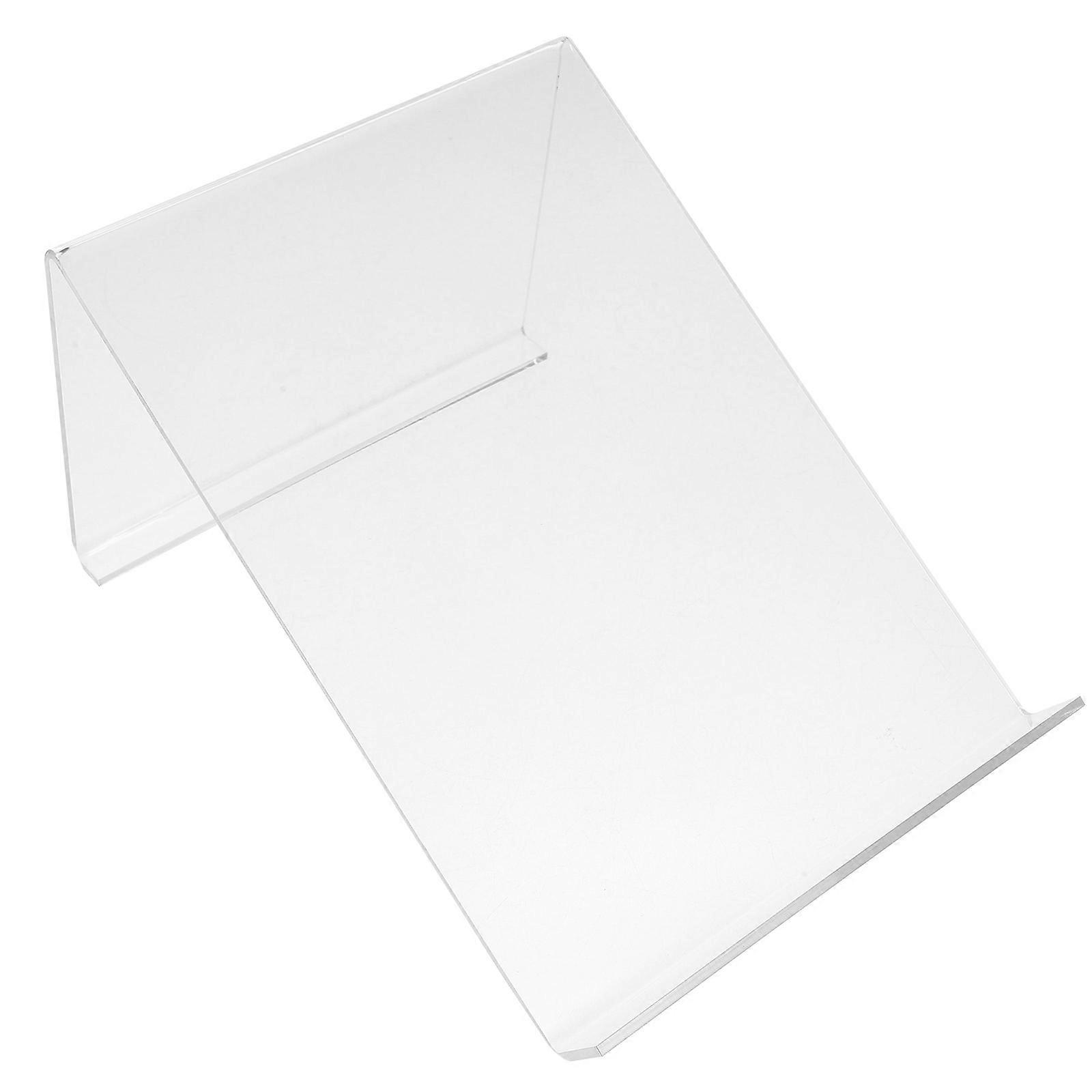 سطح المكتب الهاتف الخليوي حامل مكتب مكتب الهاتف دعم شفاف الاكريليك مستطيل الشكل شحن الراحة 19.00X14.00X10.00CM 1 قطعة