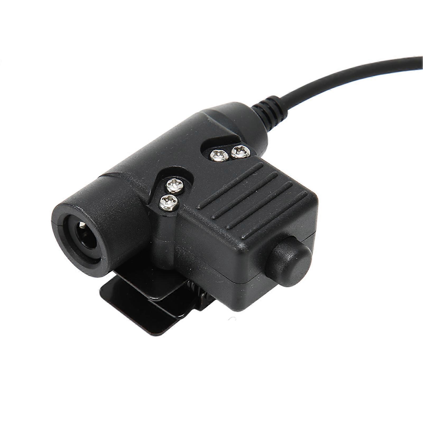 Radio Walkie Talkie Adapter Cable Push to Talk U94 PTT Headset Connector for Motorola GP140 GP320 GP328 GP338 GP340