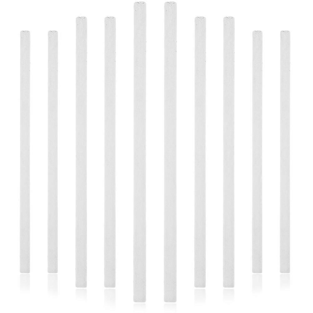 Practical Pencils Students Taking Notes Sketching 17.6X0.74CM White 2B Certified 10Pcs