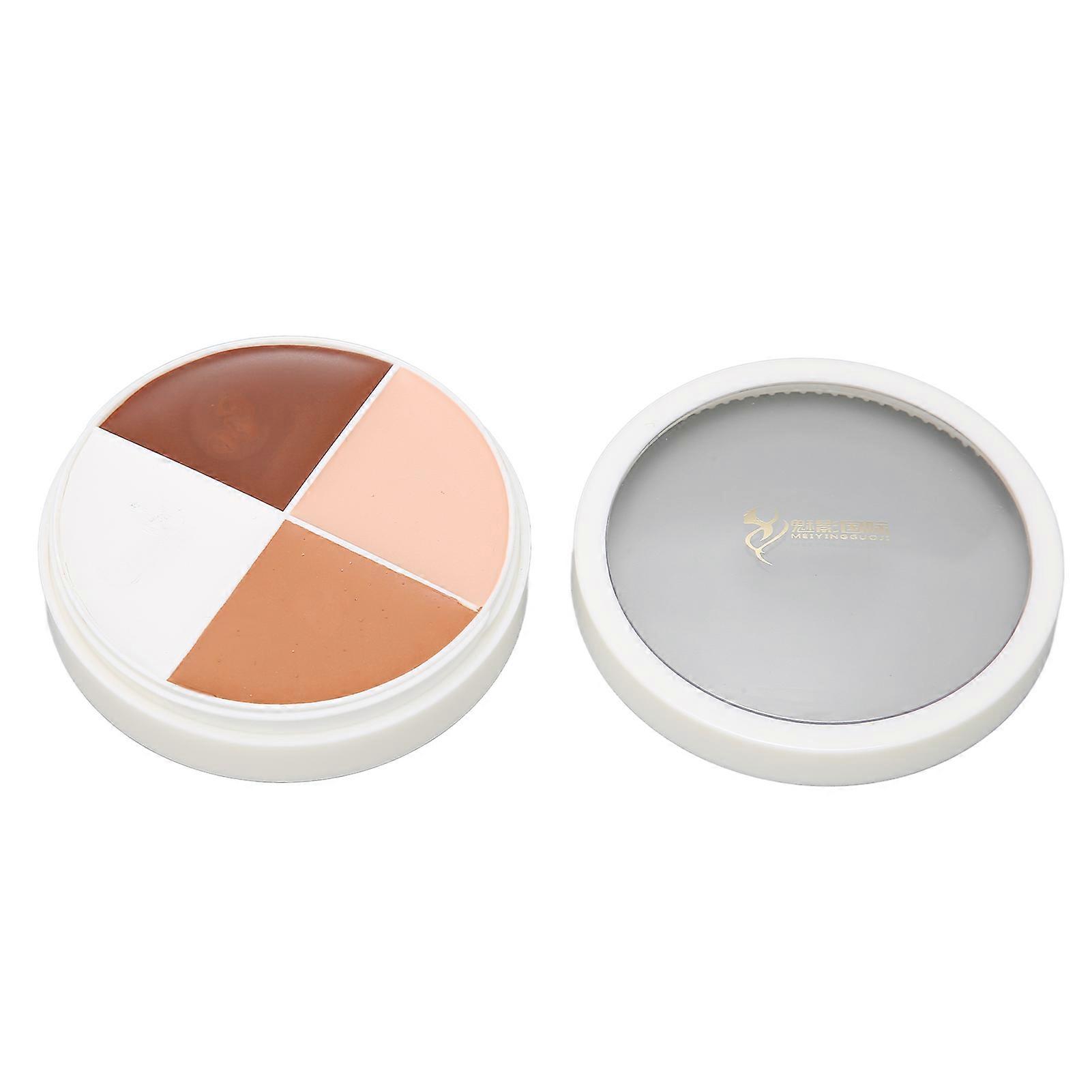 Foundation Cream Long Lasting Oil Control Breathable 4 Colors Concealer for Makeup