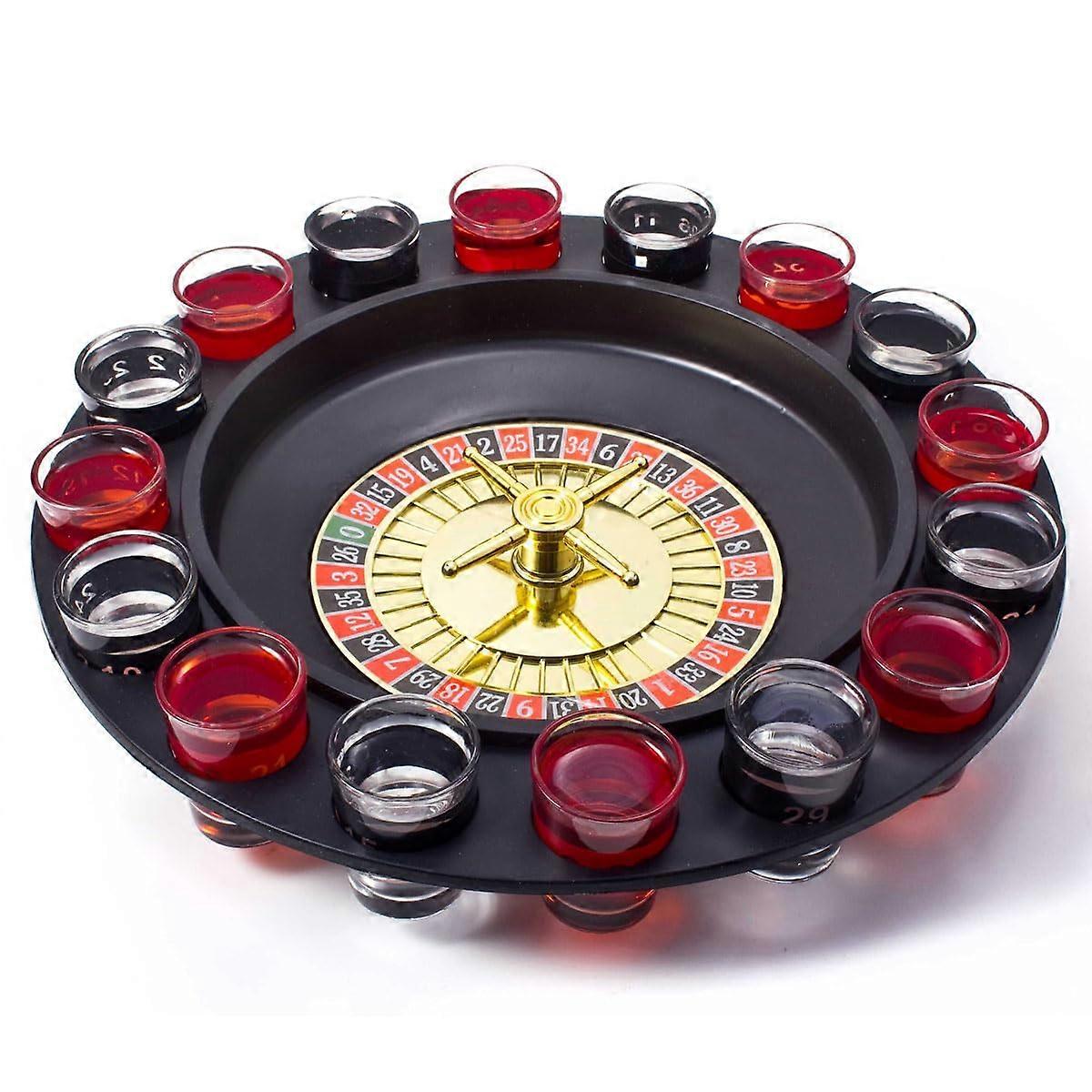 Party Drinking Game Roulette Drinking Game Party Game Spin Wheel For Adults 2-6 Players Plastic Construction
