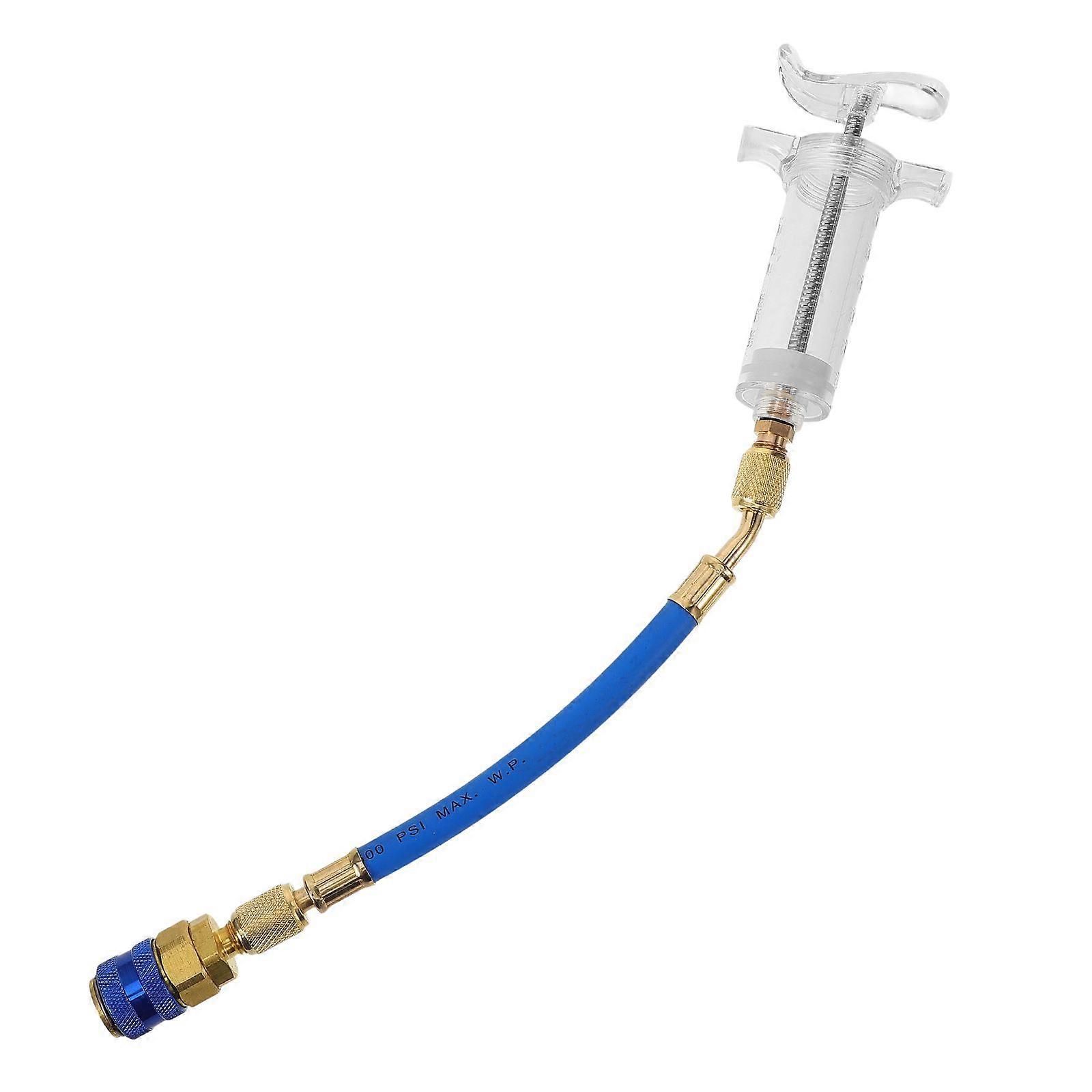 1 Set AC Ölinjektor Manueller Farbstoffinjektor Kältemittel Werkzeug Öl Farbstoff Injektor Werkzeug