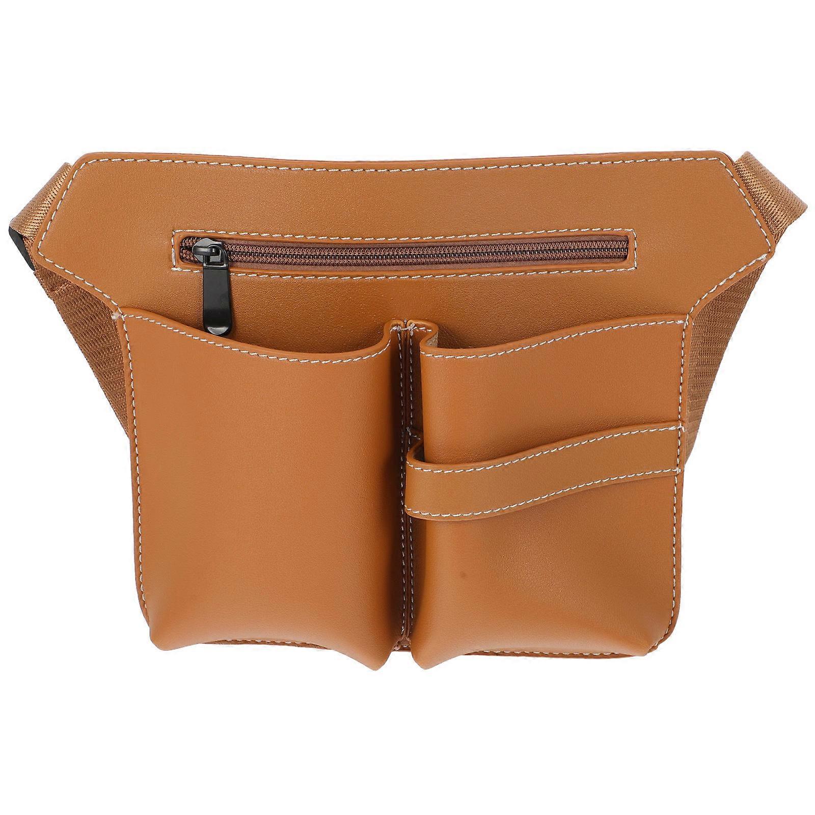 Pu Waist Bag for Hairdressing Tools – Portable Belt Bag for Barbers & Salons – Holds Clippers & Scissors, Easy