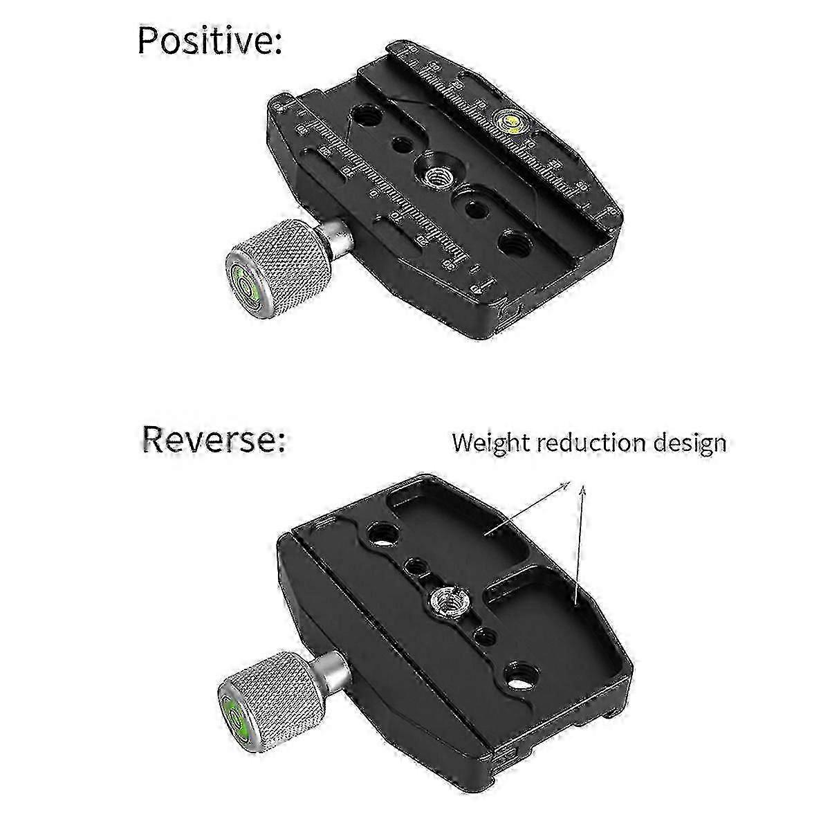 70mm Quick Release Clamp and Ball Head Mount Adapter for Camera Tripod - Portable Stand Clamp for Easy Plate Attachment