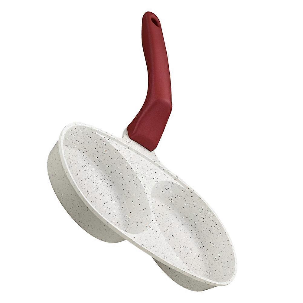 It seems you're describing a product listing for a **non stick egg frying pan with a scald handle slot**, ideal for cooking eggs, pancakes, and