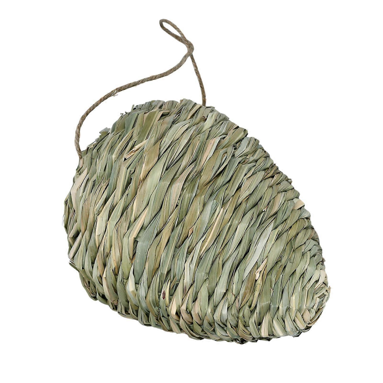 Durable Artificial Wasp Nest Decoy for Outdoor Use, Humblebee Hanging Nest for Gardens and Patios, Weather-Resistant Design