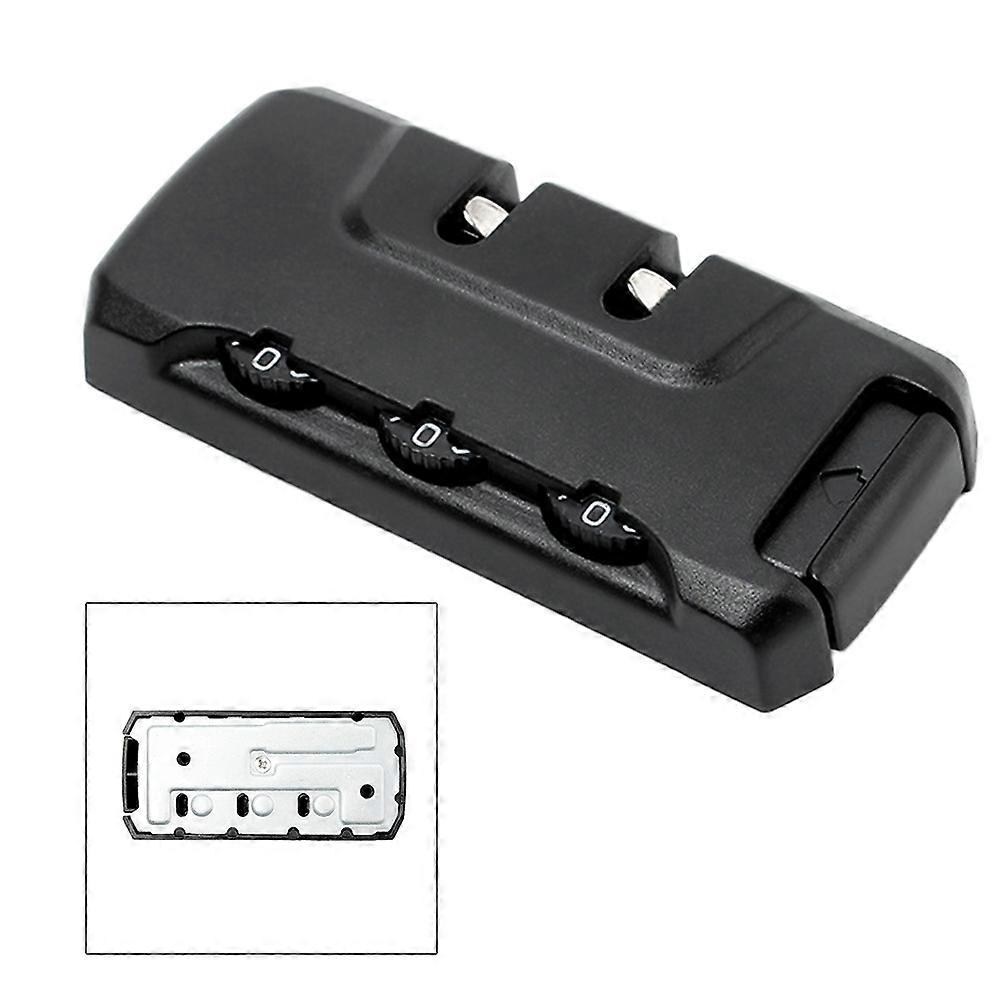 Cable Luggage Lock for Suitcases Secure Fixed Tools 4Pcs Black