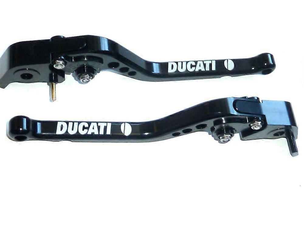 חל על דוקאטי 999 S R 2003-2006 LONG BLACK BRAKE & ידיות מצמד קבעו מסלול כביש