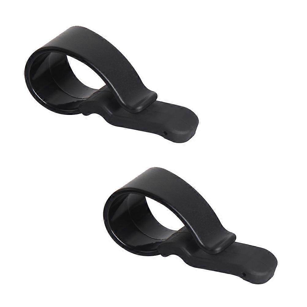 Durable Visor Sunglasses Clip for Storage Use Made of PC Material Multi Color 2Pcs