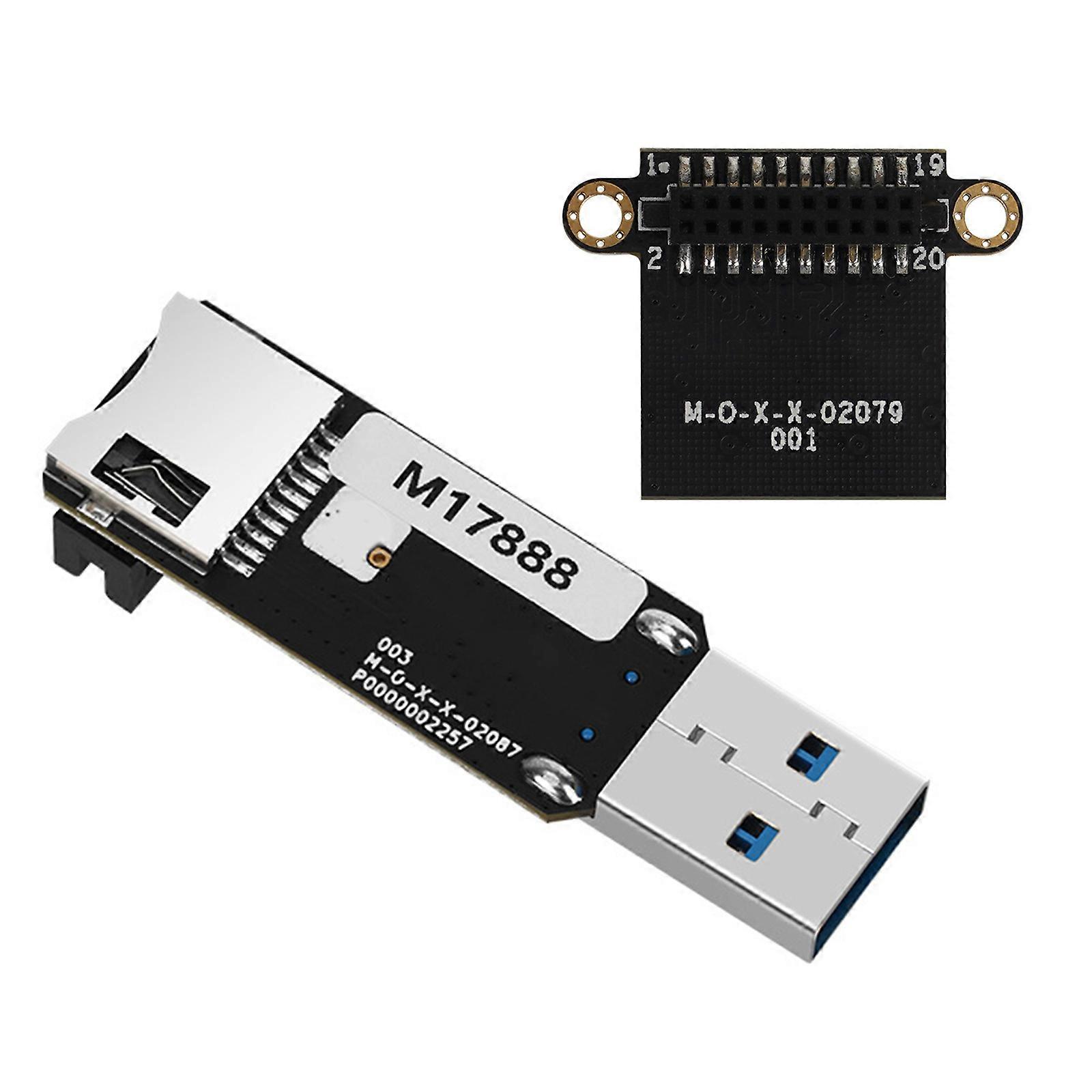 Fast Speed MKS EMMC USB3.0 Adapter MKS EMMC-ADAPTER V2 for EMMC Module 32Gb Memory Card Multicolor