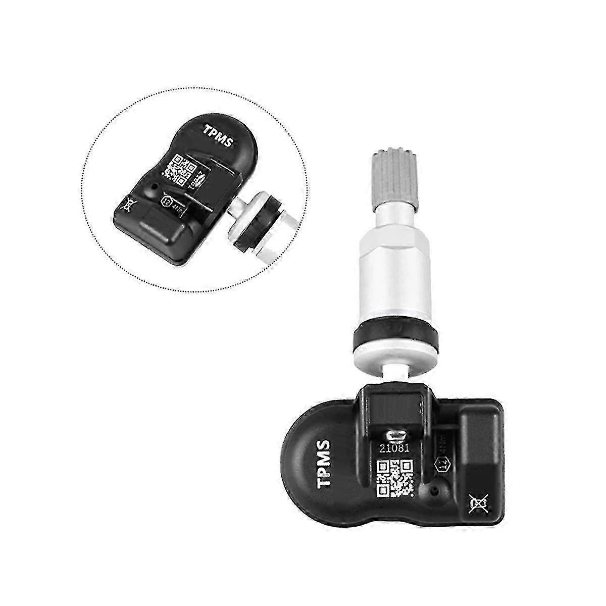2025 4Pcs Programming MX Sensor TPMS Tire Pressure Monitor Sensor 315MHZ 433MHZ Universal 2 in 1 Repair Tool compatible-Autel Silver+(ere