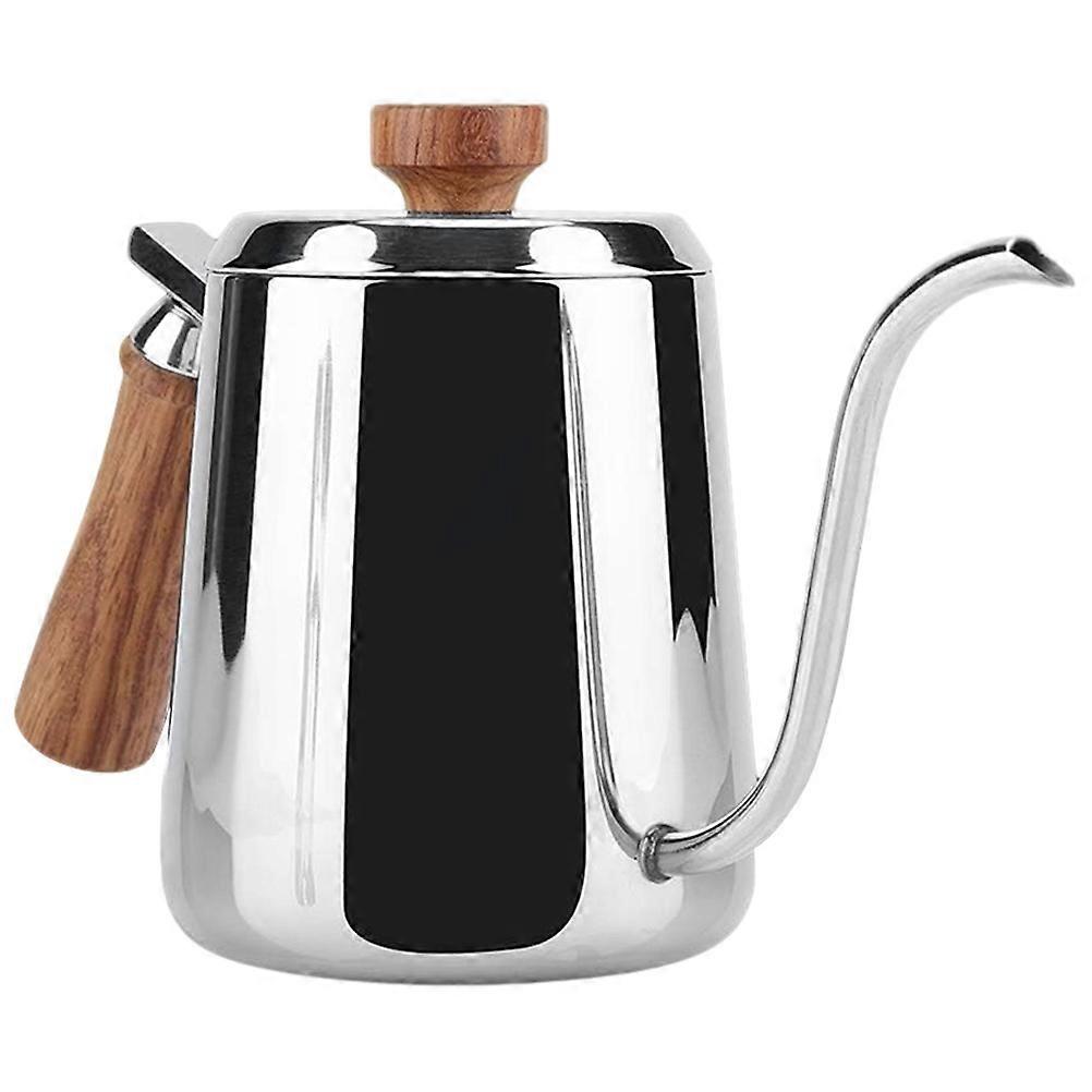 Hand Pour Coffee Maker Gooseneck Kettle For Cafe Stainless Steel Easy Carrying Tea Brewing 28.00X14.50X8.80CM 1Pack
