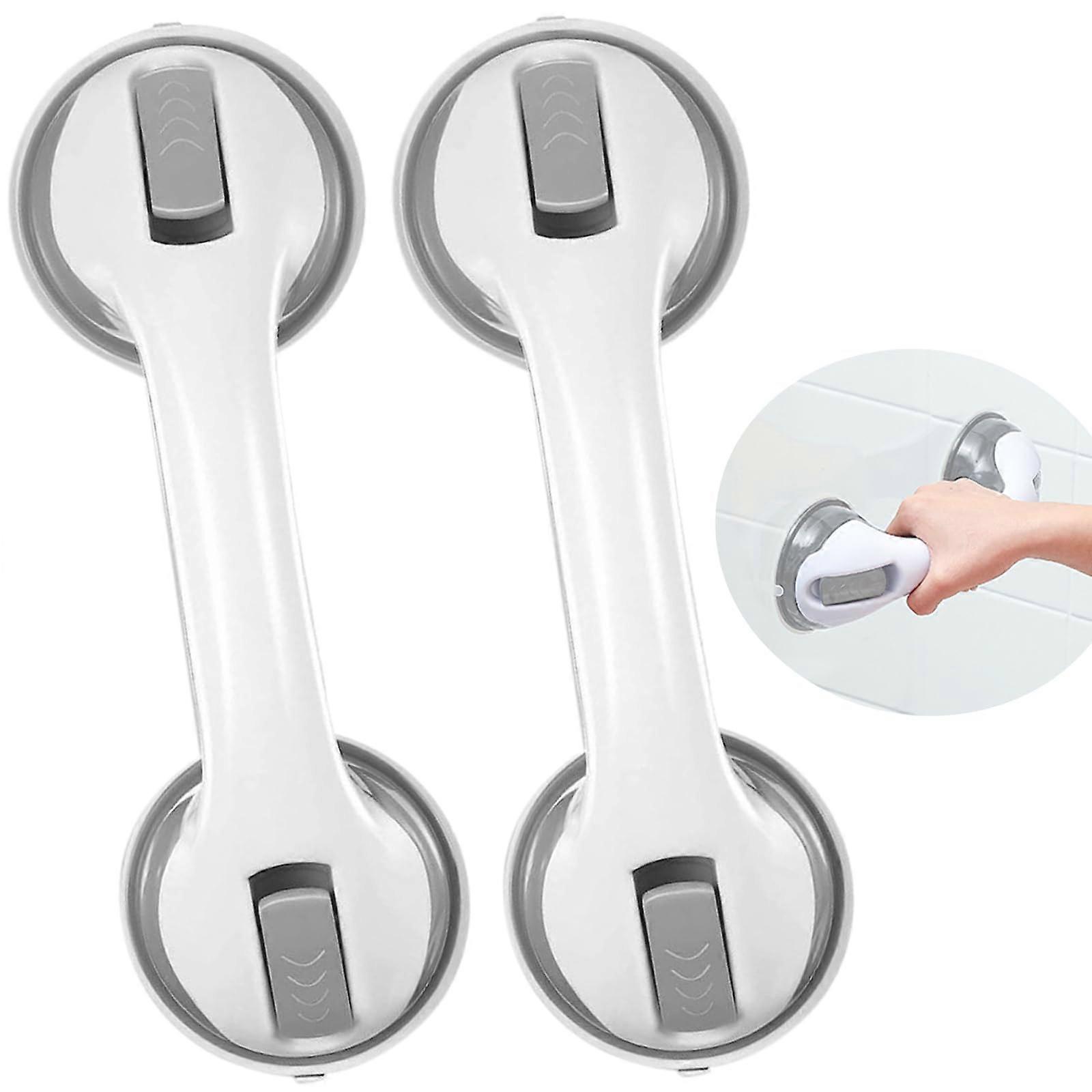 Shower Handle with Suction Cup, No Drilling, for Bathrooms, Children, Elderly