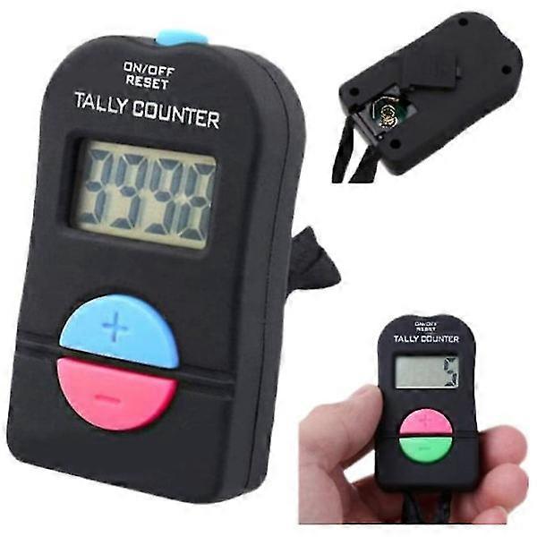 Digital Electronic Hand Tally Counter Clicker Portable Counting Counter