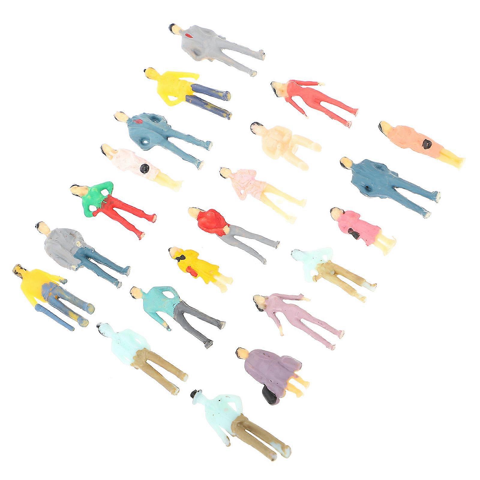 Simulation Human Model Unleashing Creativity For Educational Purpose 2.5X0.8CM Multi Colored 100 Pcs