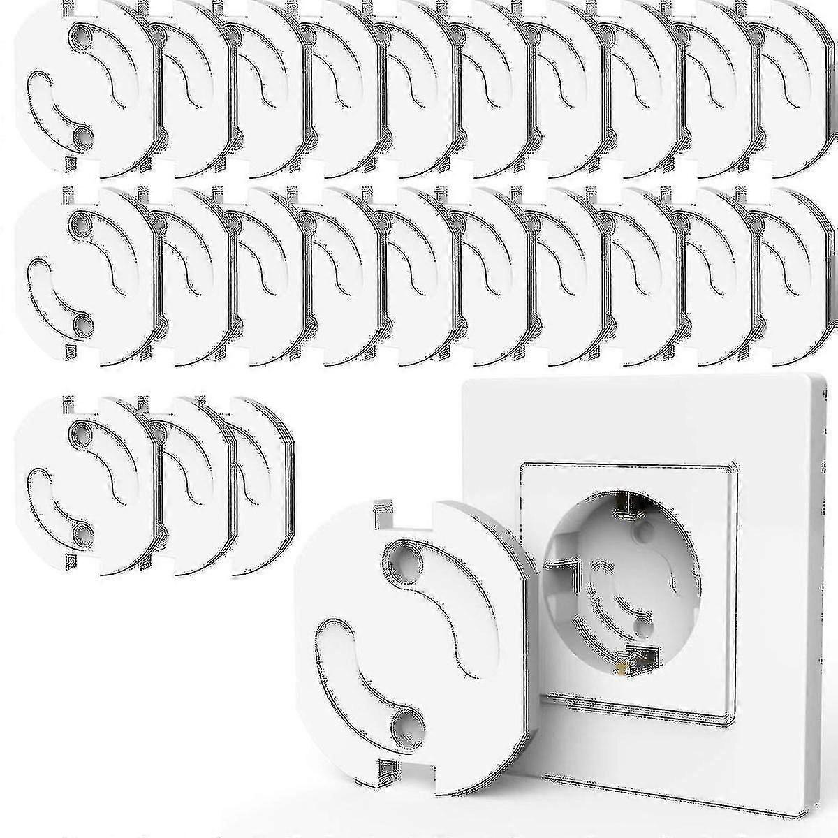 Deleycon 20x Childproofing For Sockets And Socket Strips
