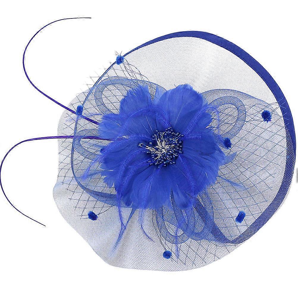 Elegant Fascinator Hat with Dual Fixing for Cocktail Parties and Tea Gatherings