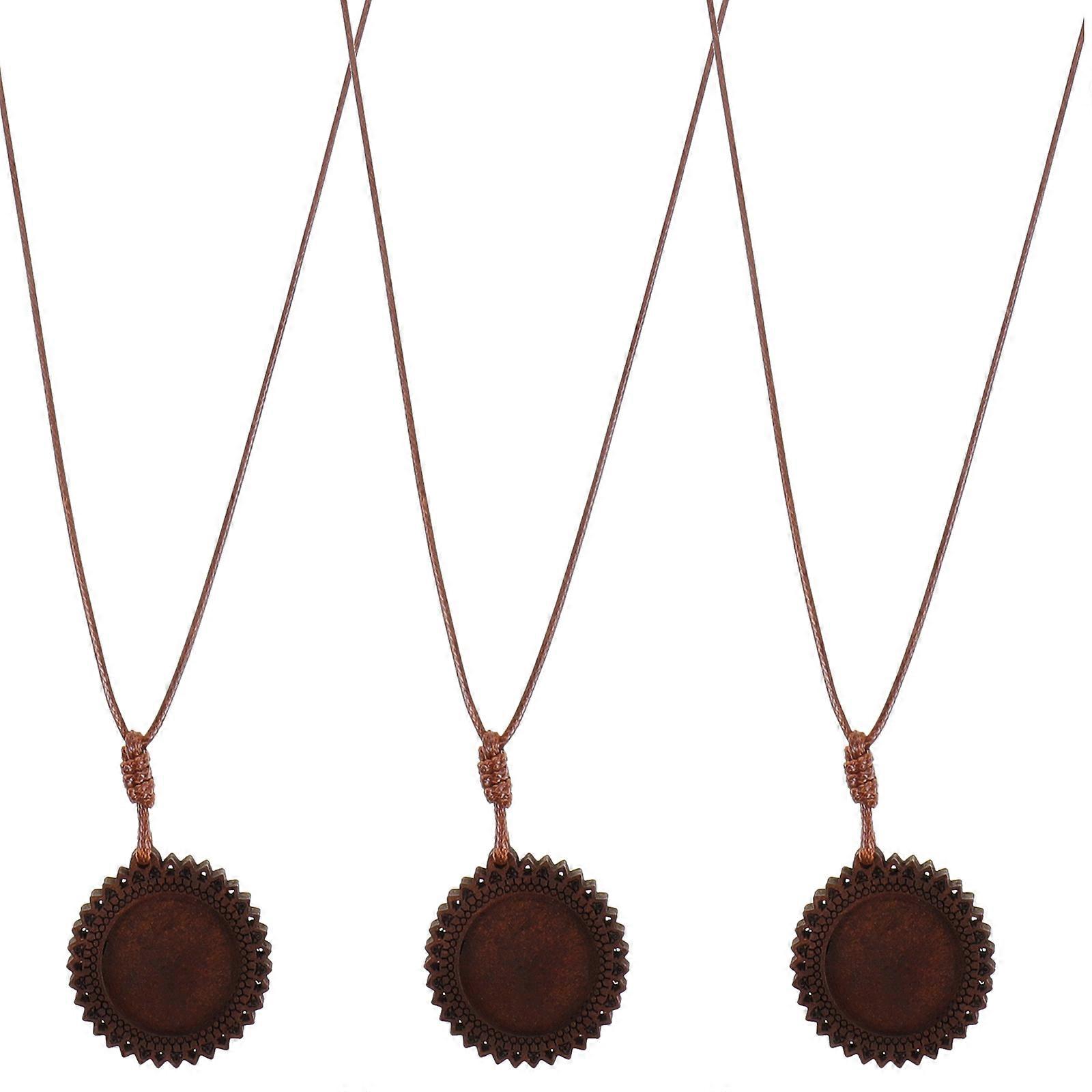 Jewelry Components for DIY Lovers, Wooden Pendents for Custom Projects, Reliable Base