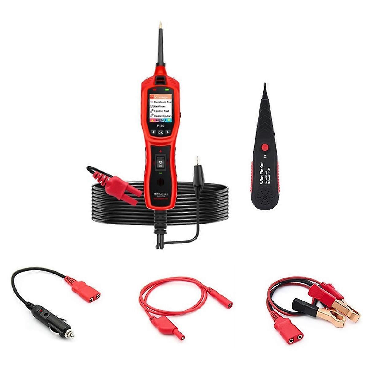 Circuit Breaker Finder Tool, Battery Tester, AC DC Voltage Tester, Fuel Injector Tester, Automotive