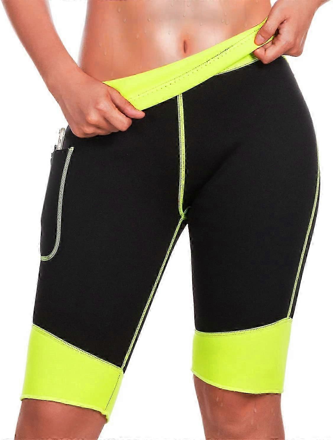 Women's Shorts with Pocket Workout Shaper Yoga Shorts
