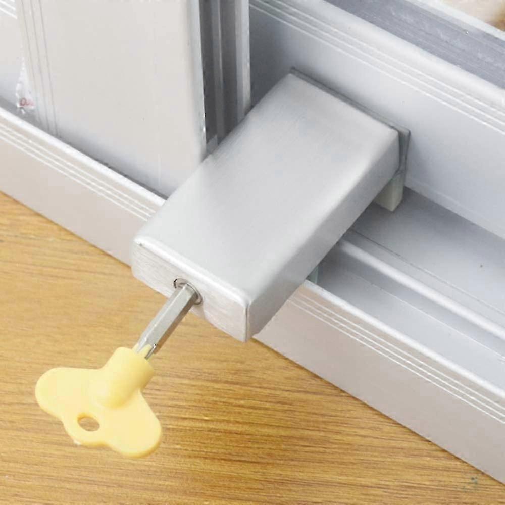 1Pcs Door Window Lock Adjustable Stopper