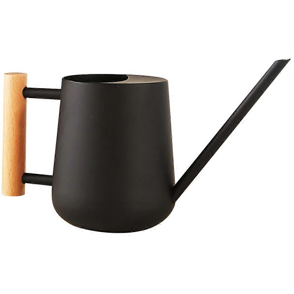 900ml Watering Can with Long Spout for Indoor Plants Balcony Can and Holder Set