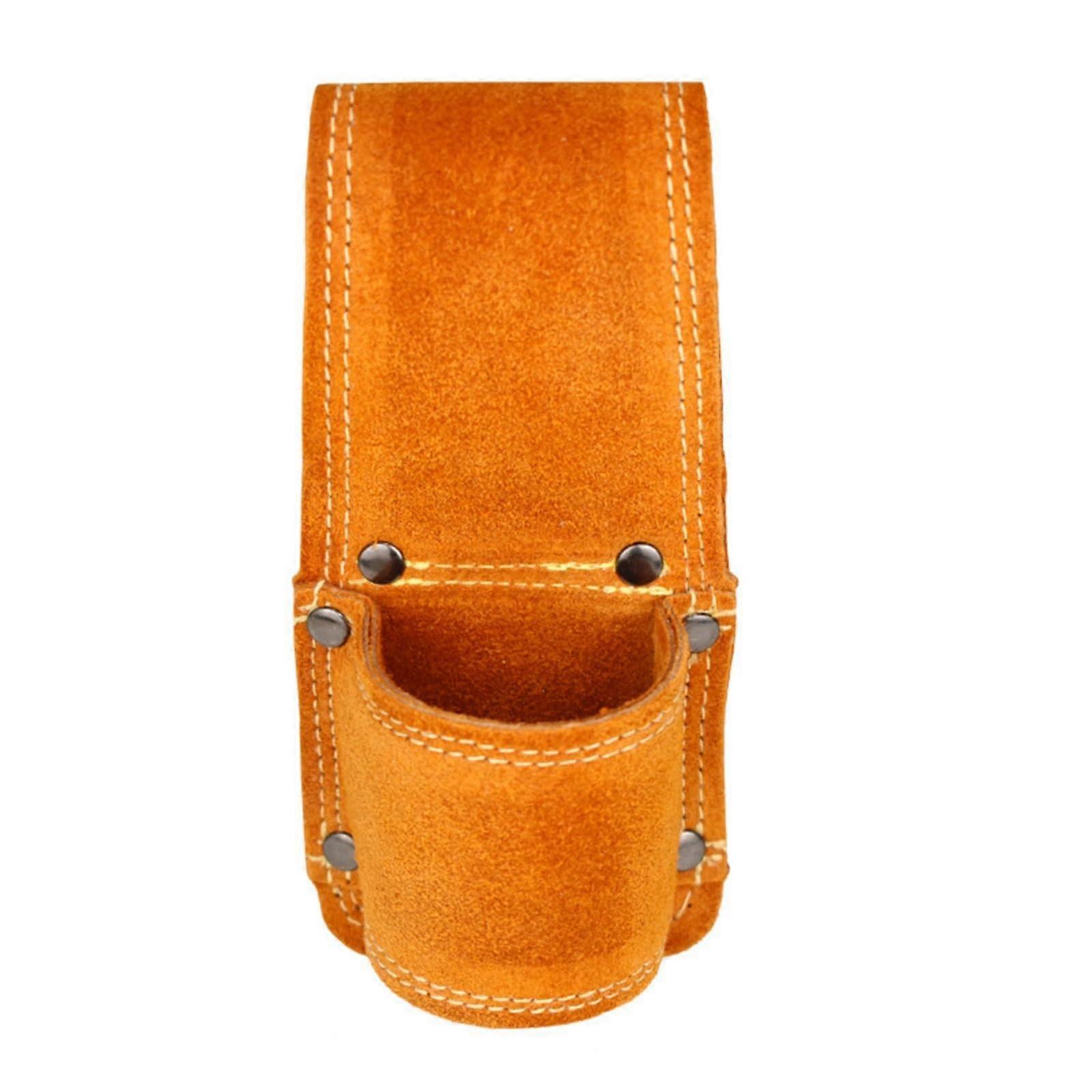 PU Leather Hammer Holder Organizer with Screw Storage Rack, Tool Belt Pouch for Hammers and Tools, Durable and Versatile Design