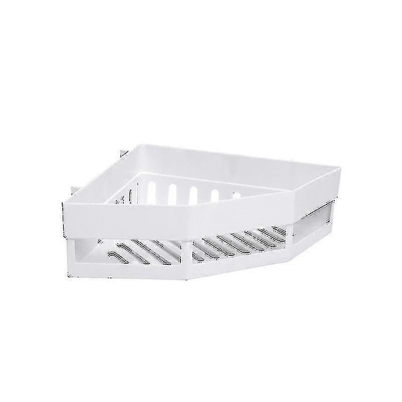 Kitchen Corner Shelf Organizer Punch-free Tripod Wall-mounted Storage