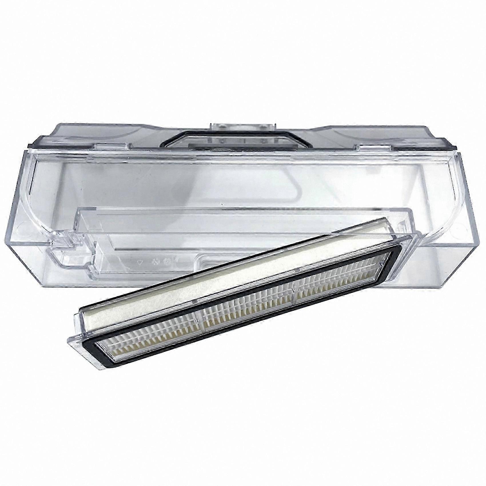 Dust Box with Filter for Robotic Vacuum Cleaner Compatible with MIJIA Dreame F9 1C 1T Models