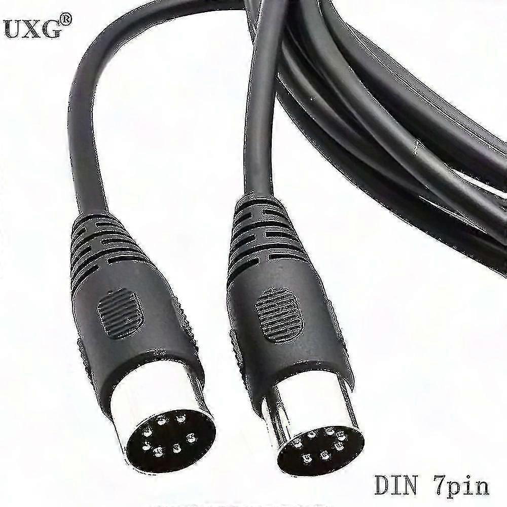 7 دبوس DIN MIDI كابل ذكر إلى ذكر 1 متر 1.5 م 3 م كابل واجهة وحدة تحكم