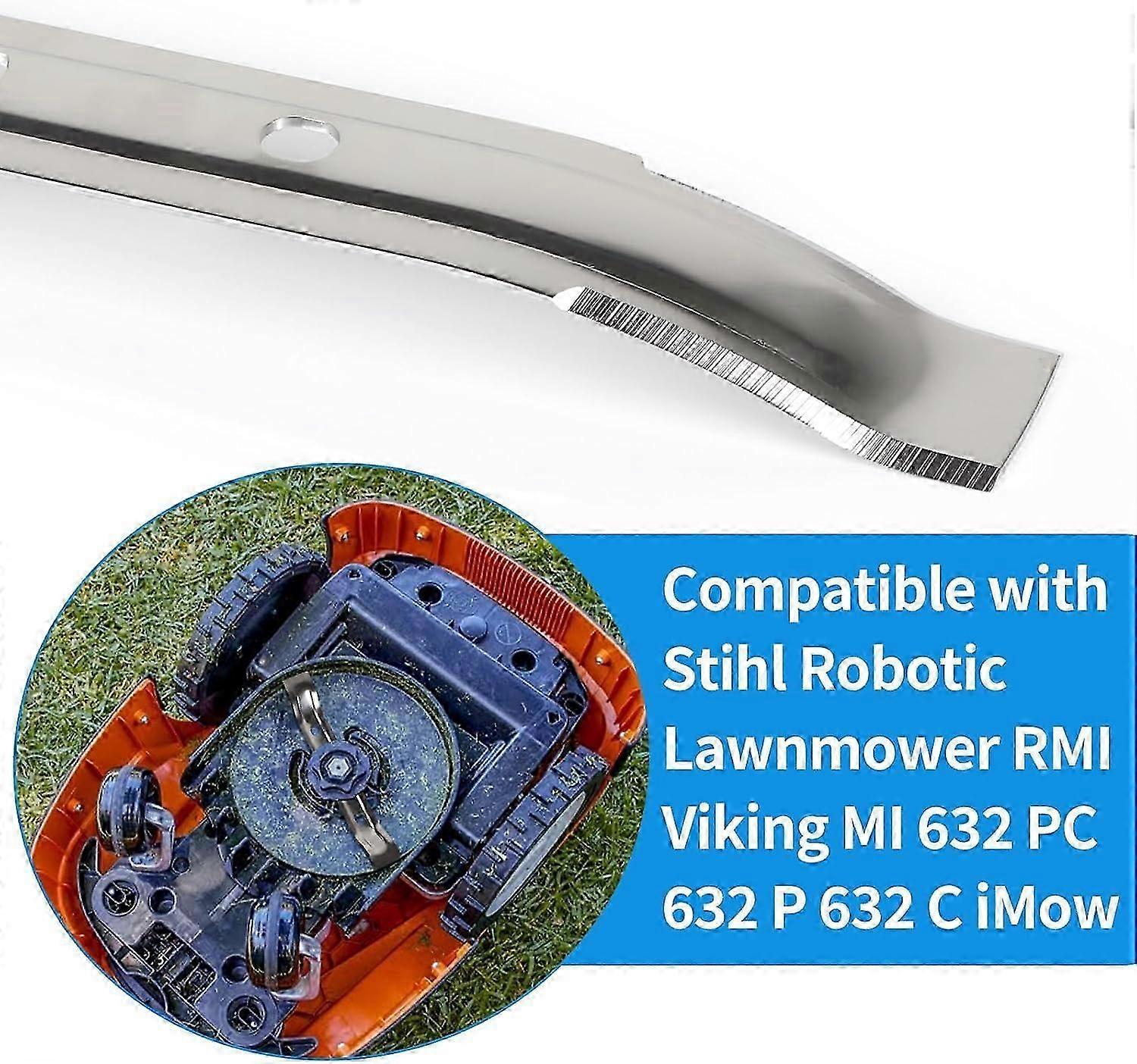 Set Pieces Lawn Mower Blade Robot Lawn Mower Blade Compatible