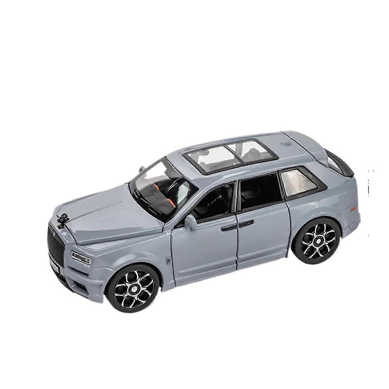 Ready-made Model Car 1:32 Scale Rolls-Royce Cullinan SUV Diecast Metal With Sound Lights Off-Road Titanium