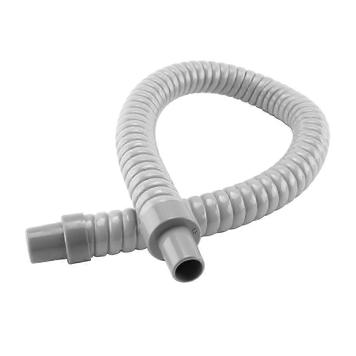 Plaströr för vattenavloppsslang för luftkonditionering, grå, 60cm lång