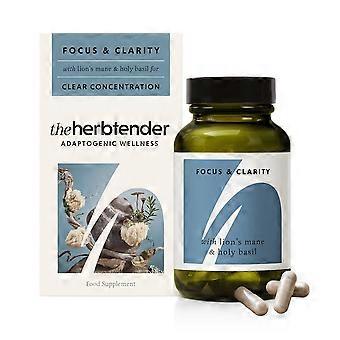 Herbtender Focus Clarity Lion's Mane Holy Basil 60 kapsułek - 3 sztuki